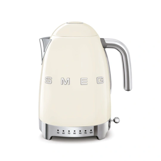Smeg KLF04CREU - Ấm siêu tốc 1.7L có điều chỉnh nhiệt độ | Series 50's Retro Style | Xuất xứ: Ý