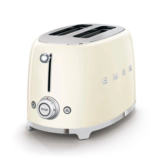 Smeg TSF01CREU - Máy nướng bánh mì 2 lát | Series 50's Retro | Xuất xứ: Ý